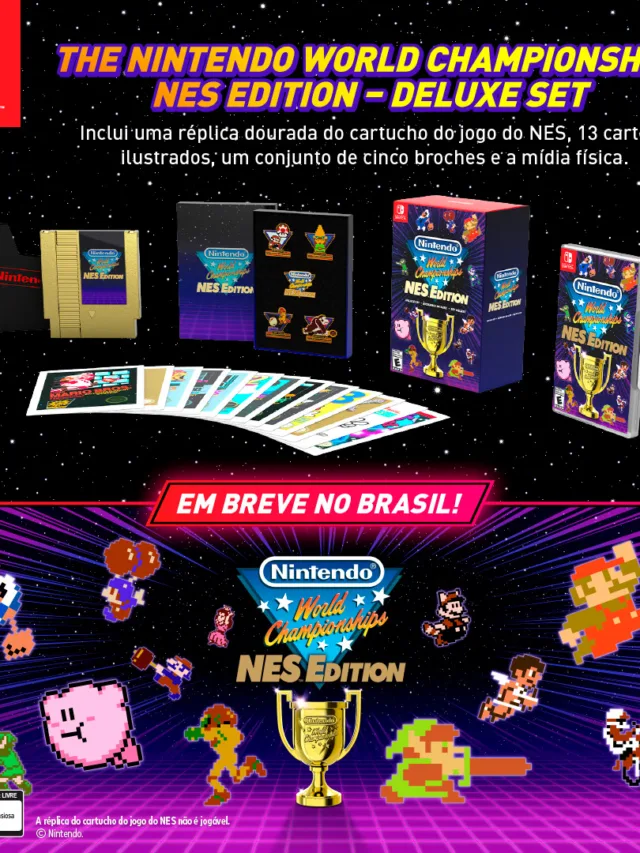 Nintendo traz a adrenalina das competições com Nintendo World Championships