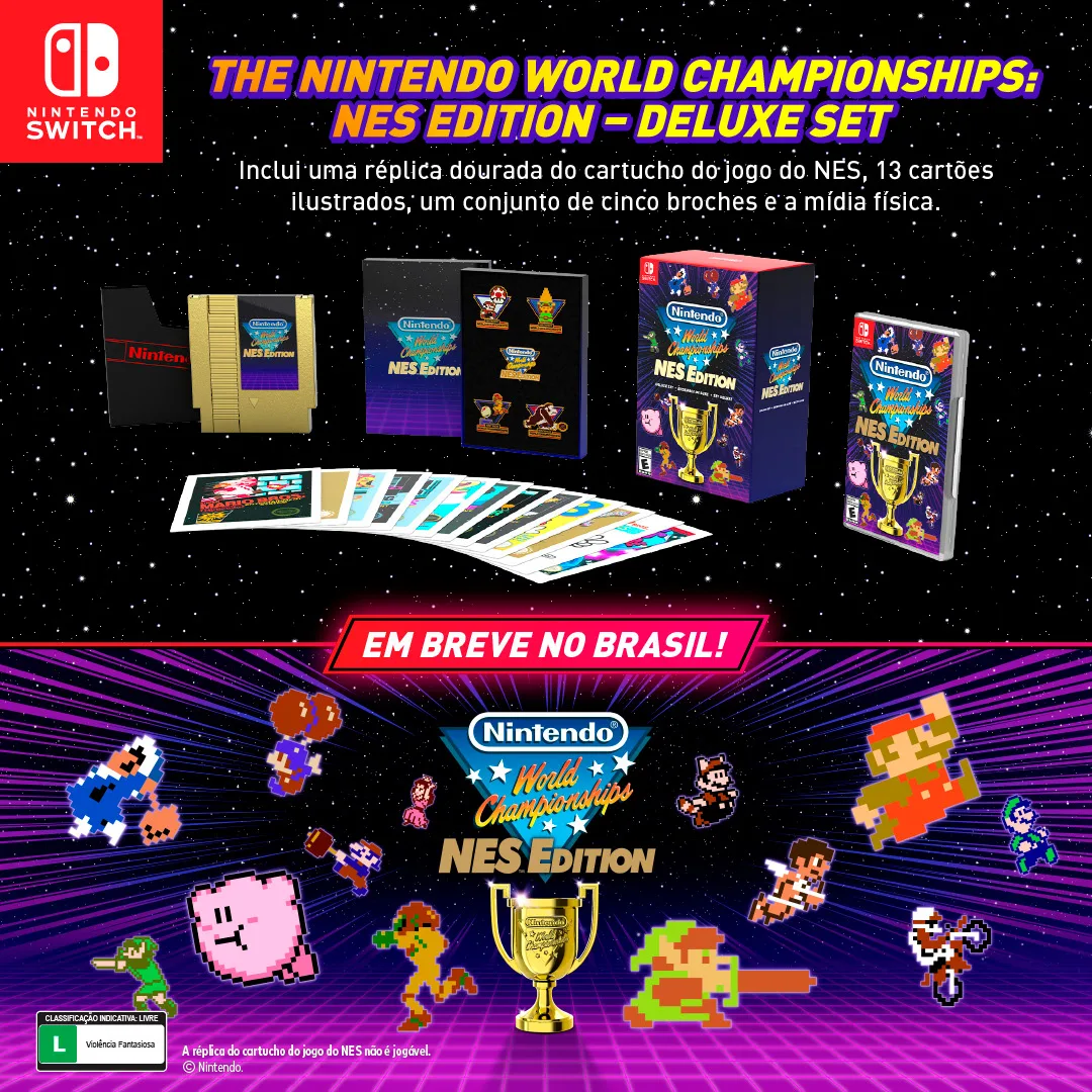 Nintendo traz a adrenalina das competições com Nintendo World Championships