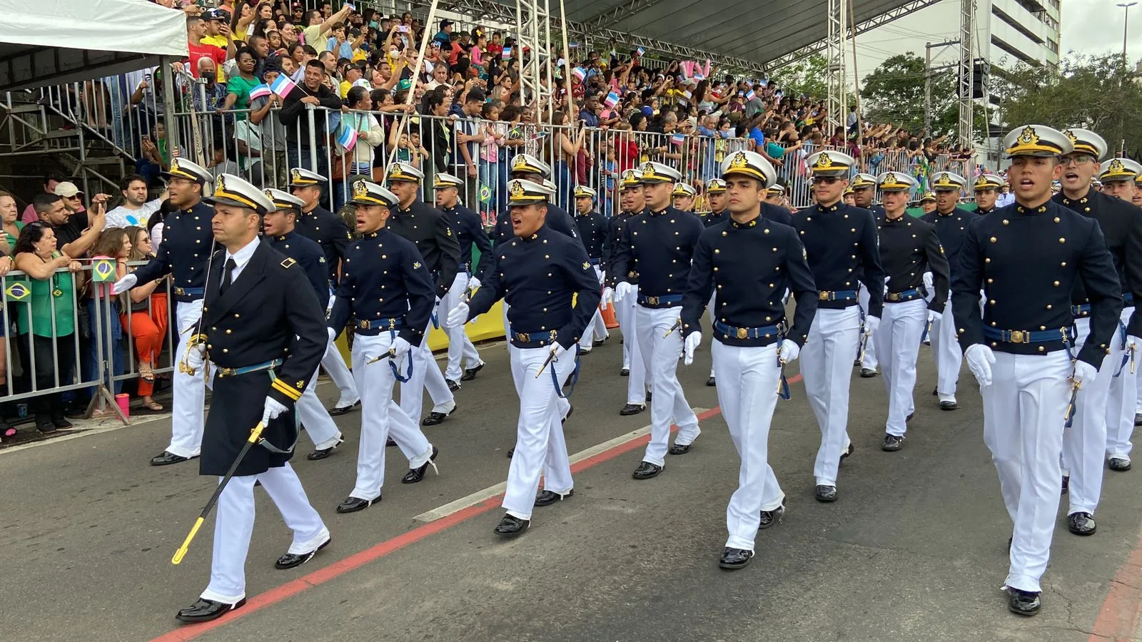 Desfile de 7 de Setembro terá rapel na Beira-Mar e navio da Marinha