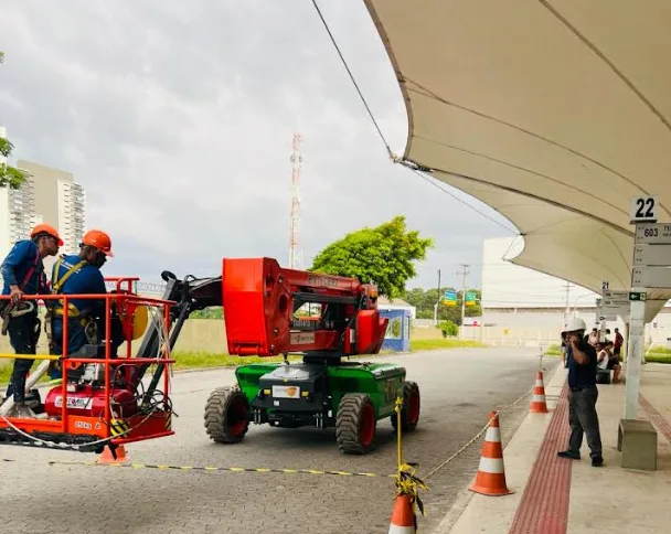 Reparo de lona do Terminal de Itaparica começa e deve durar 90 dias