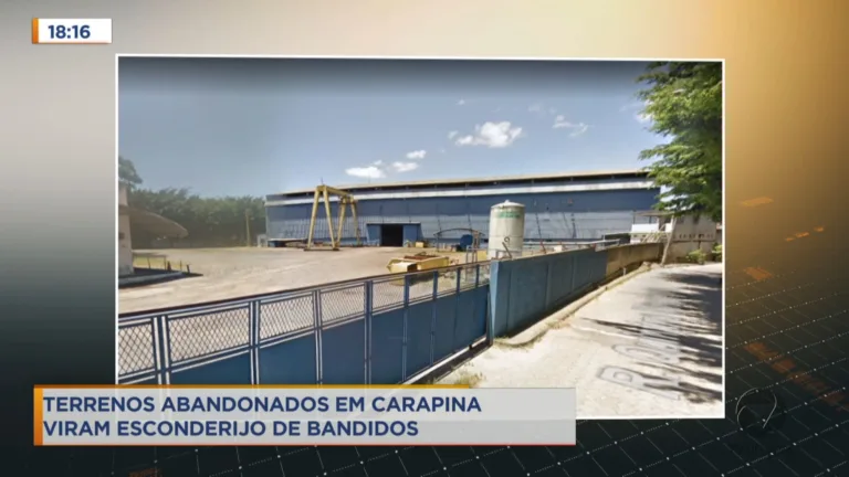 Terenos baldios viram esconderijo de bandidos na Serra