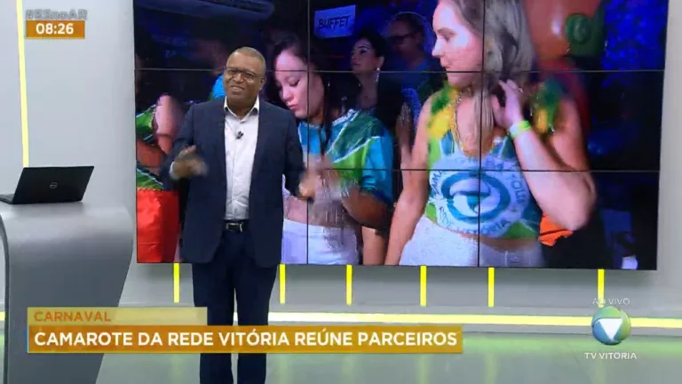 Camarote da Rede Vitória reúne parceiros