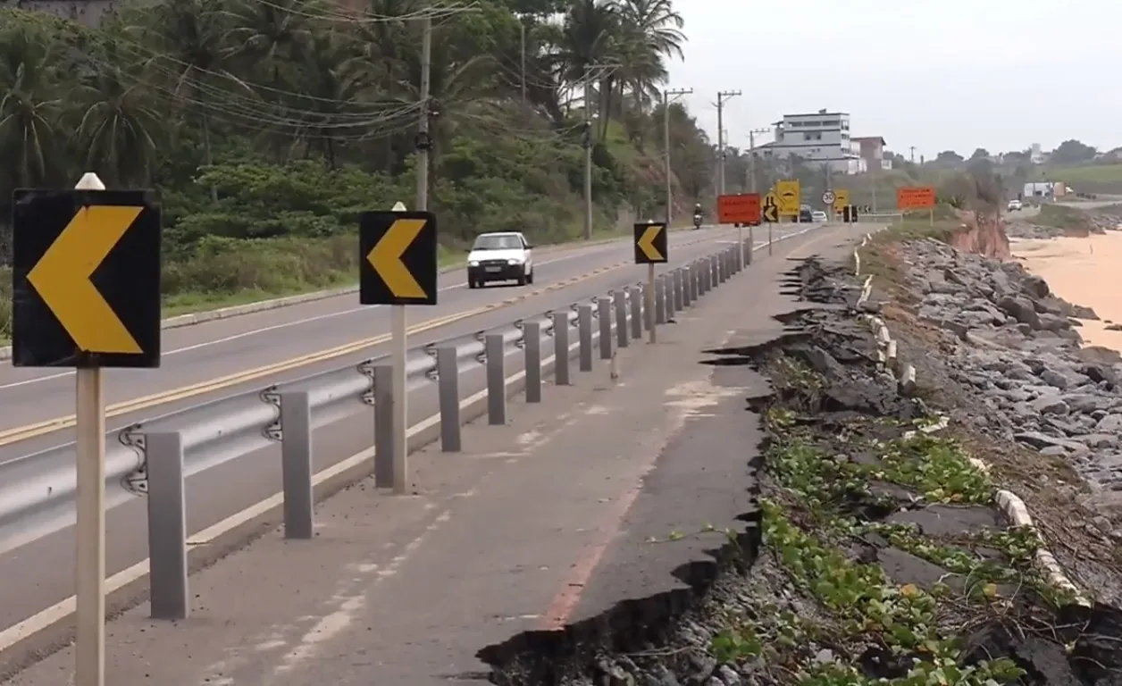 Após anos convivendo com erosão, edital para obras na Praia de Meaípe é publicado