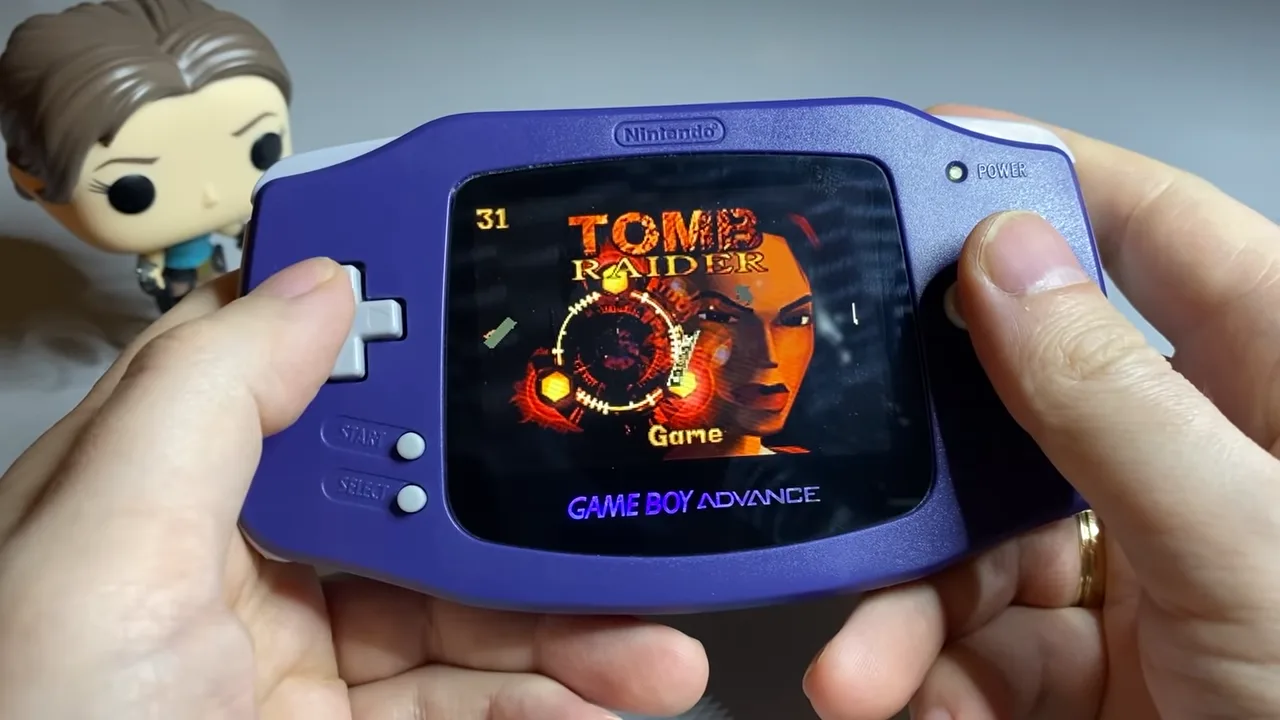 Tomb Raider no Game Boy Advanced? Port incrível mostra que é possível