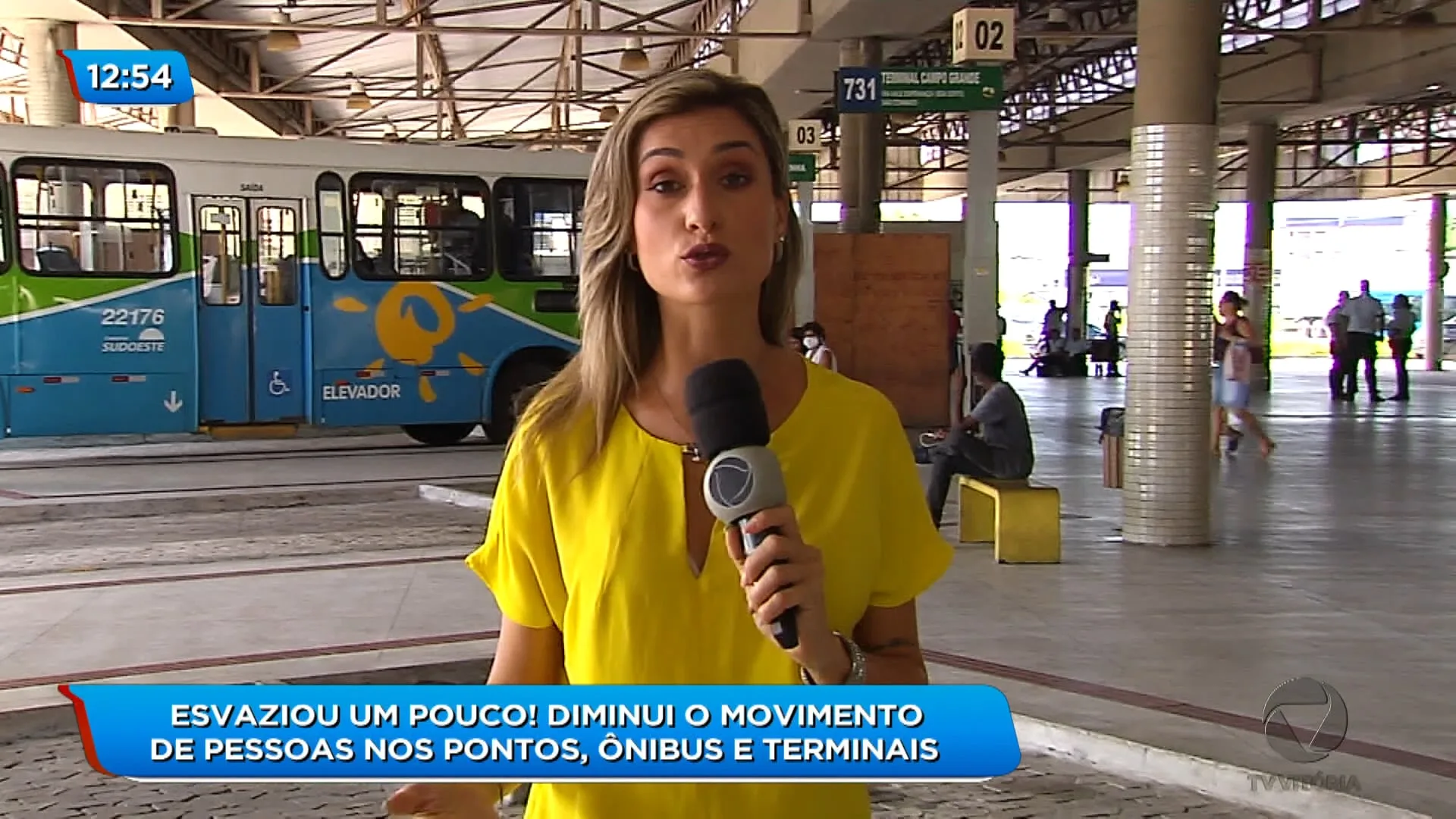 Movimento de passageiros diminui na Grande Vitória