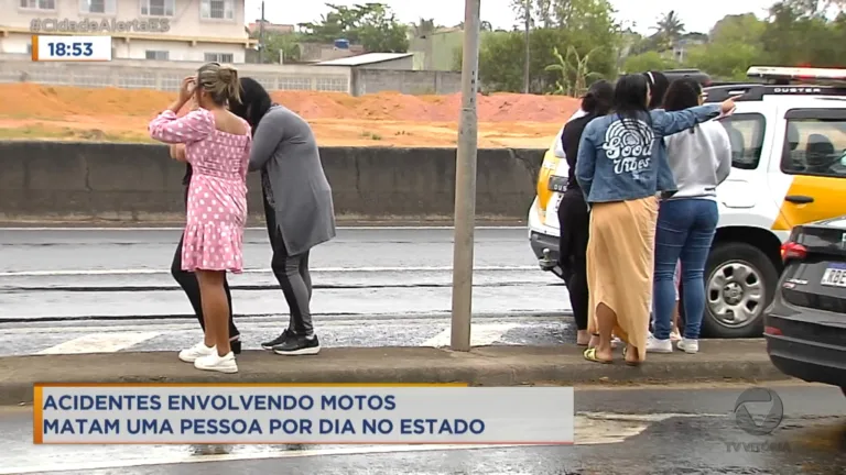 Uma pessoa morre por dia em acidente envolvendo motos no ES