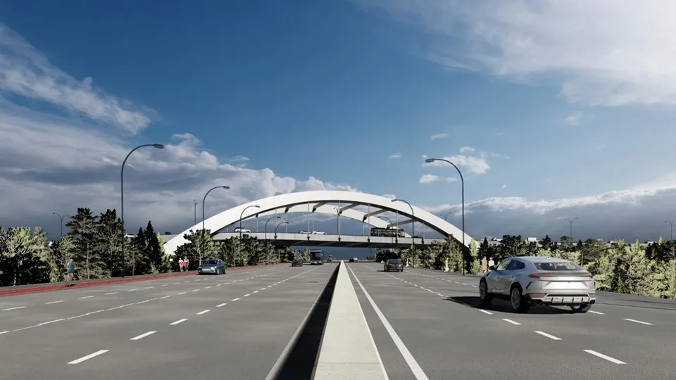 Viaduto que promete melhorar acesso a bairros da Serra começa a ser construído