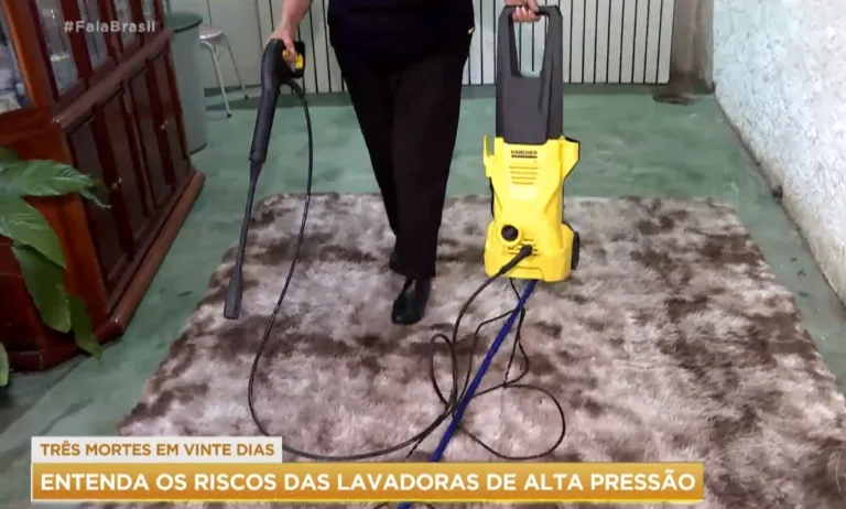 Perigo! Após mortes, veja riscos de usar lavadora de alta pressão