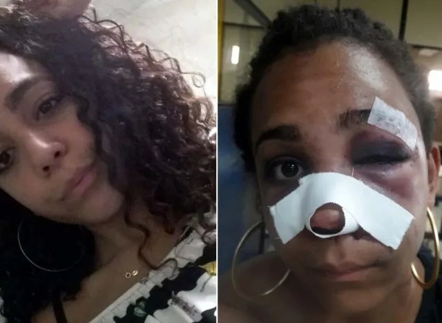 Balconista é agredida pelo ex na frente da filha de dois anos