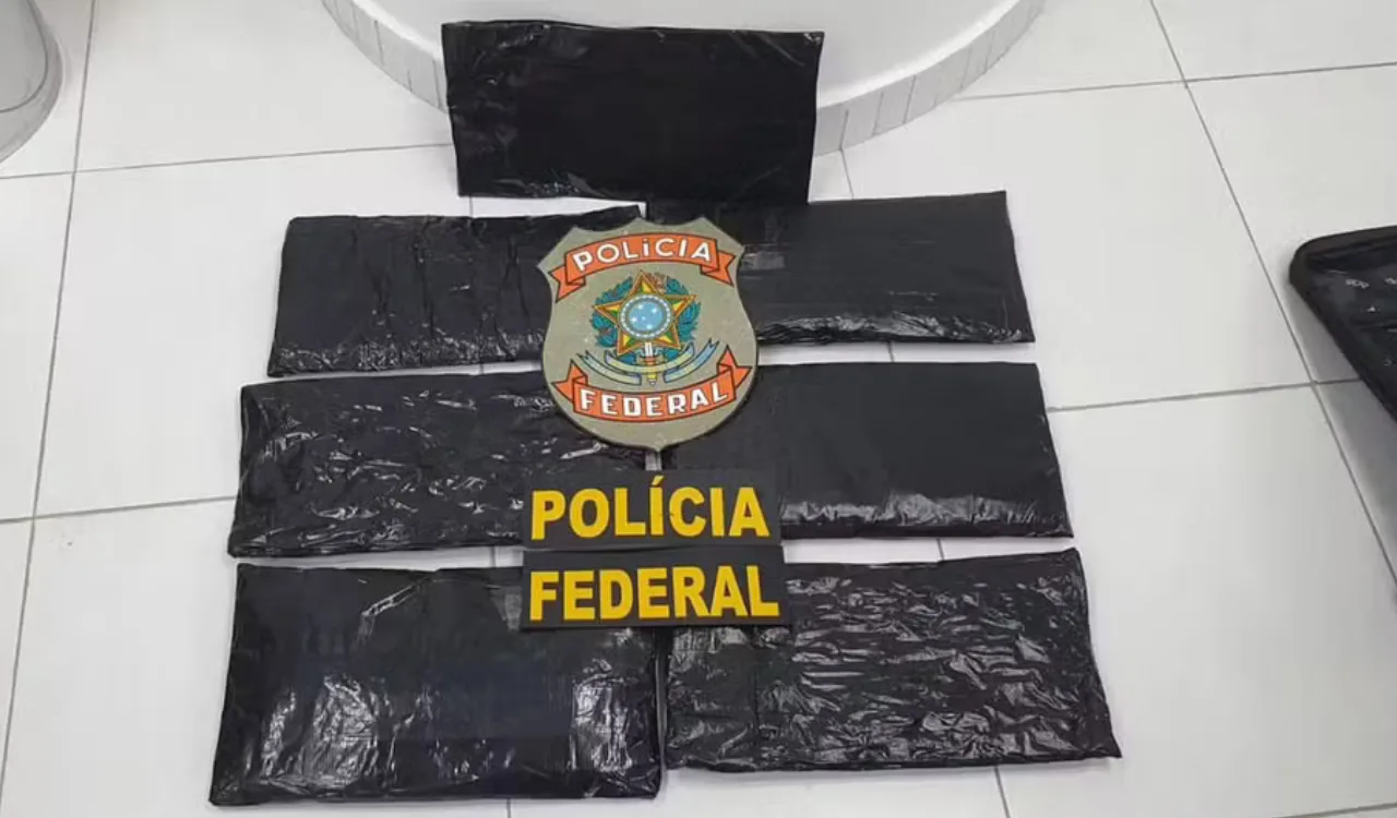 PF prende argentino vindo da França com 18kg de drogas em Campinas