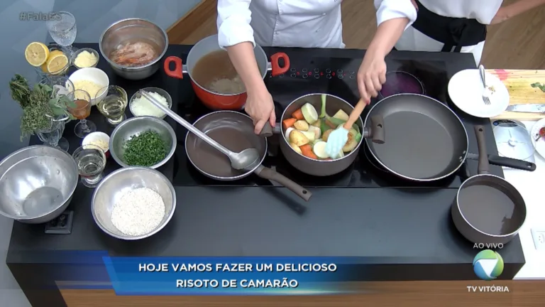 Espaço Gourmet: Risoto de Camarão