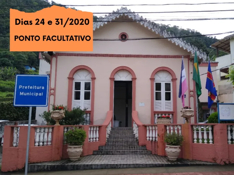 Prefeitura de Domingos Martins decreta ponto facultativo nos dias 24 e 31 de dezembro