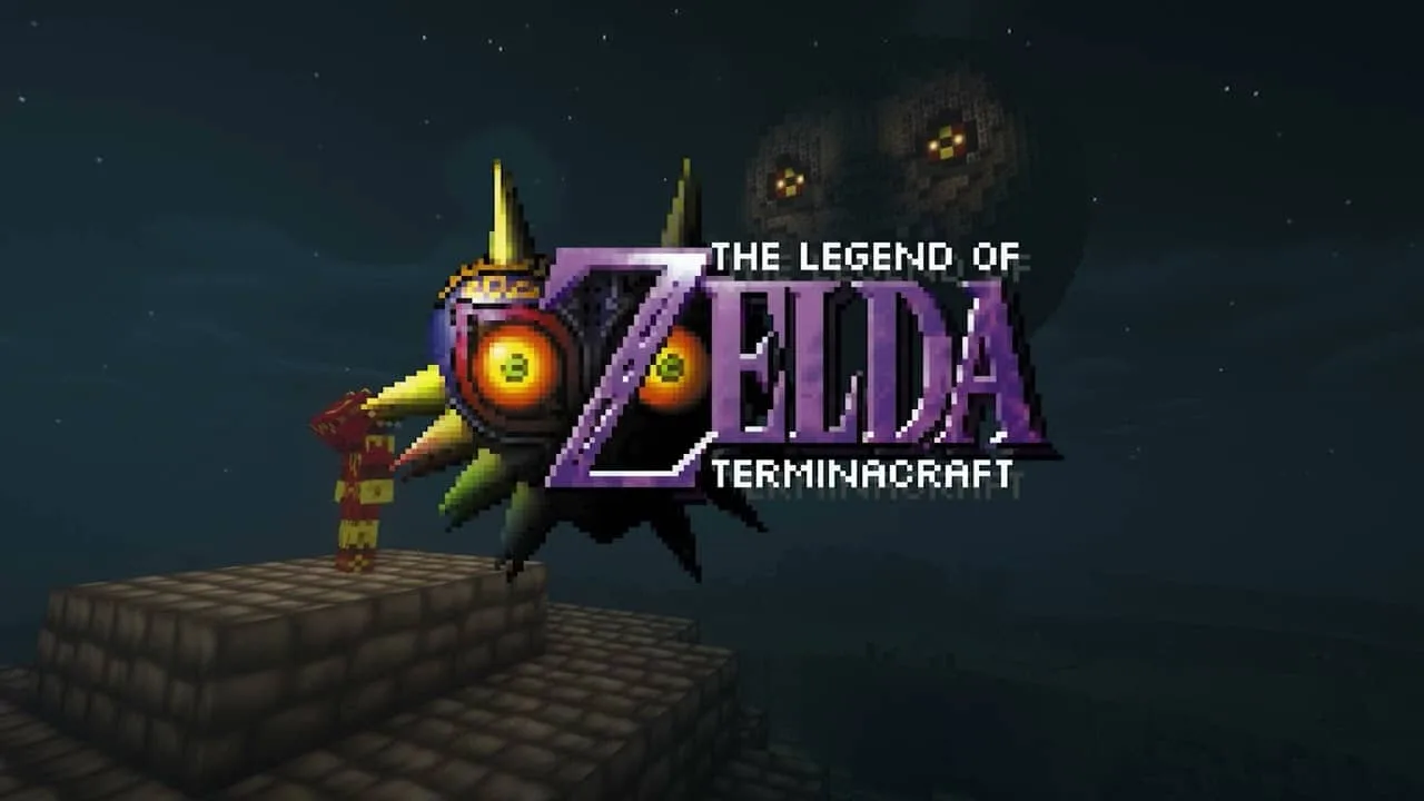 Fãs estão recriando Zelda: Majora's Mask em Minecraft