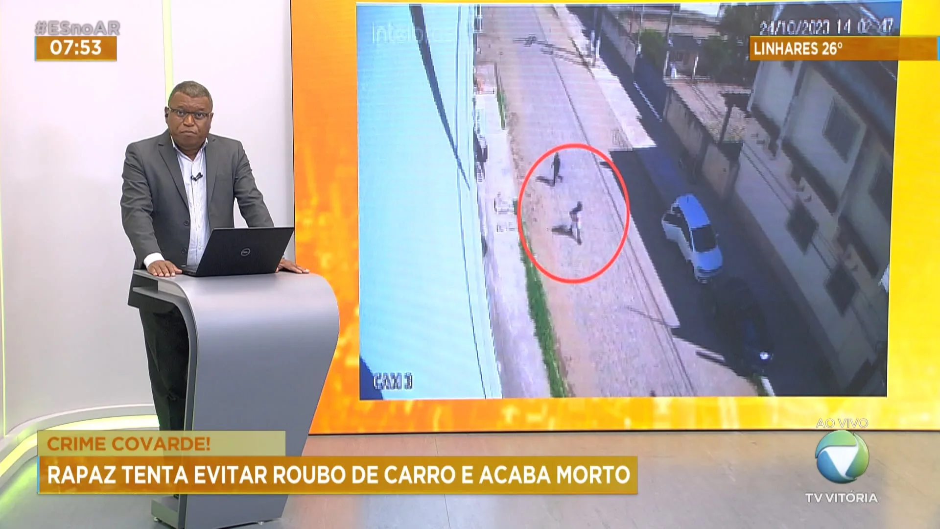 Homem tenta evitar roubo de carro e acaba assassinado