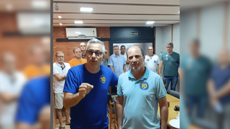 Gustavo Lacerda e Marcelo Firmino anunciaram live. Foto: Reprodução/Instagram