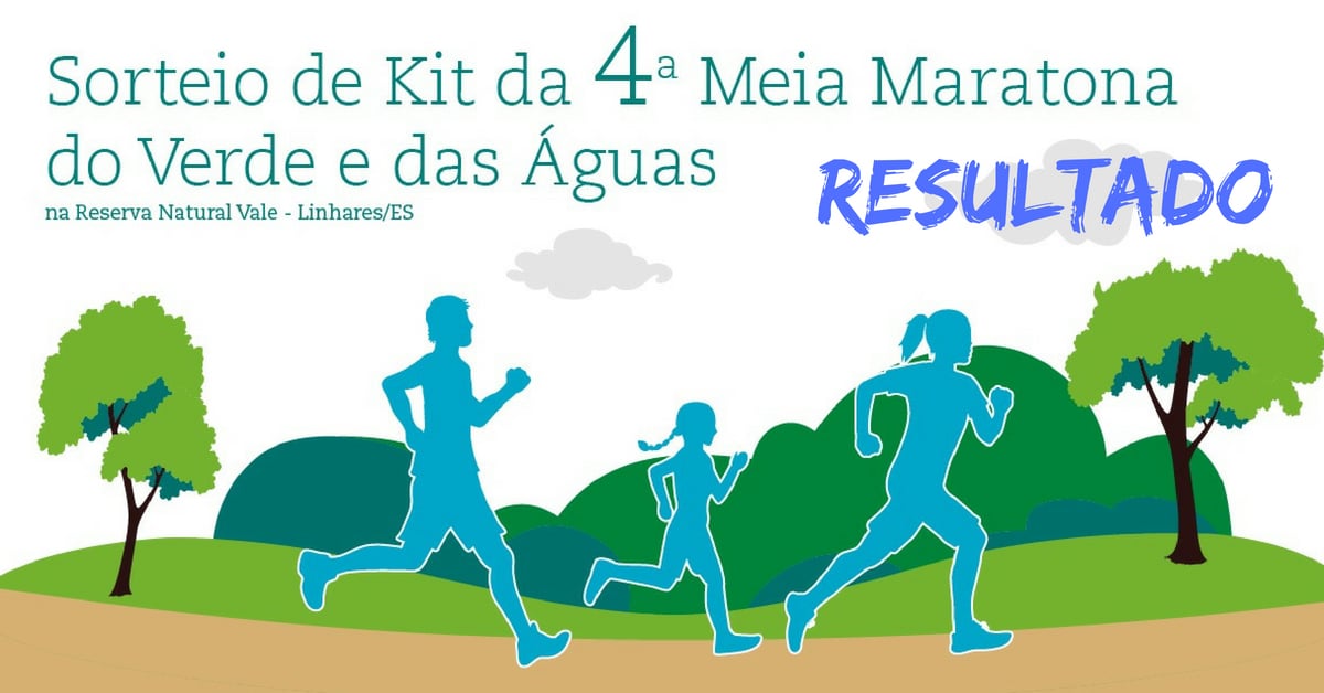 Resultado do 2º sorteio de kit da Meia Maratona do Verde e das Águas