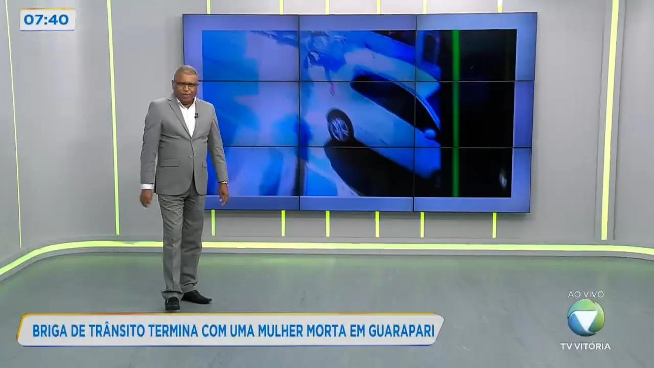 Briga de trânsito termina com mulher morta em Guarapari