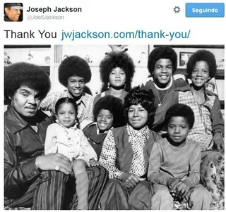 Pai de Michael Jackson, Joe Jackson, agradece equipe médica brasileira