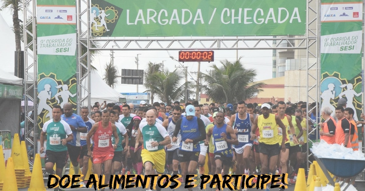 Inscrições gratuitas para Corrida do Trabalhador em Anchieta