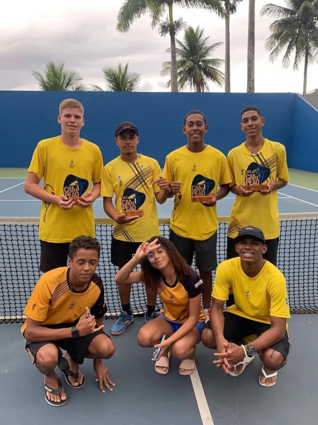 Circuito Rede Vitória de Tênis conhece os campeões da 4ª etapa de classes