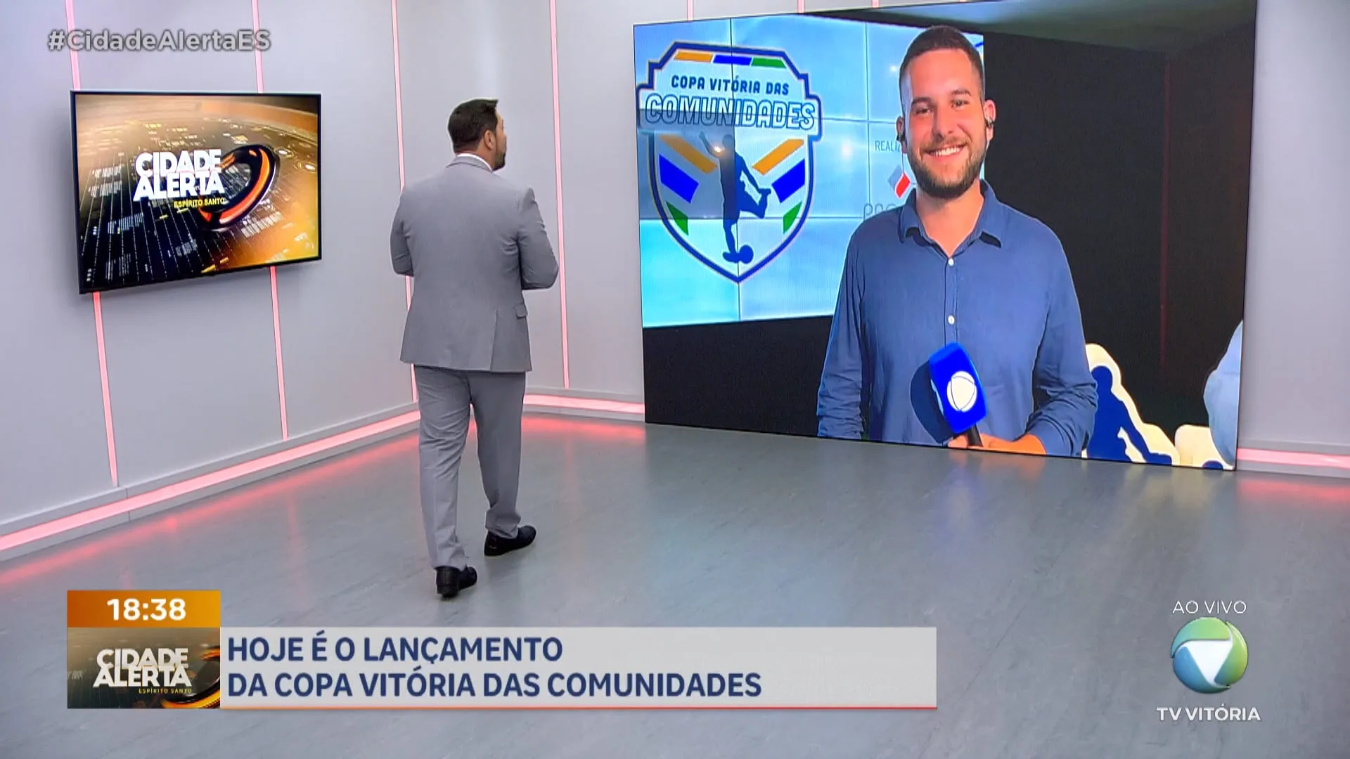 Lançamento da Copa Vitória das Comunidades