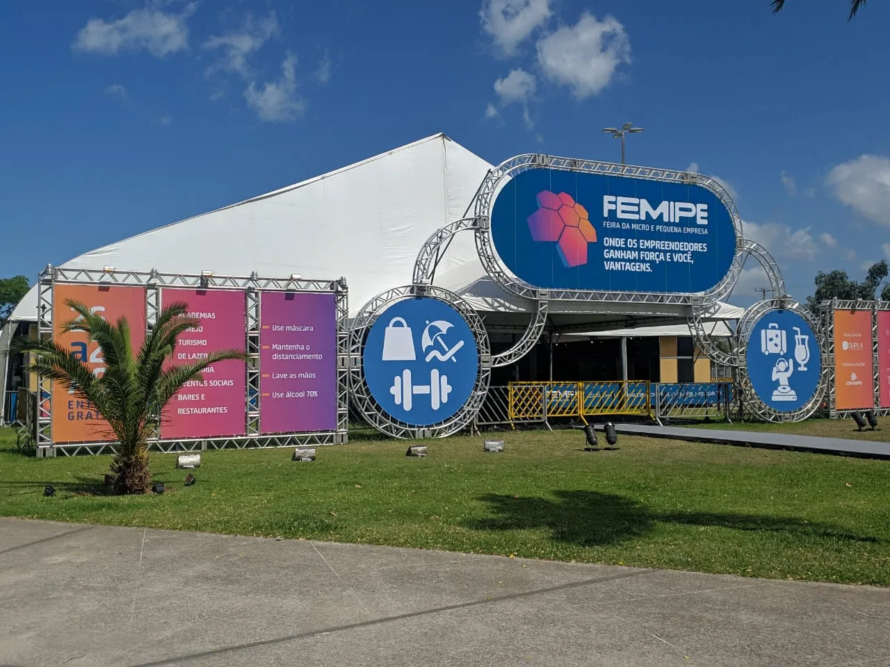 Feira para micro e pequenas empresas afetadas pela pandemia acontece até domingo