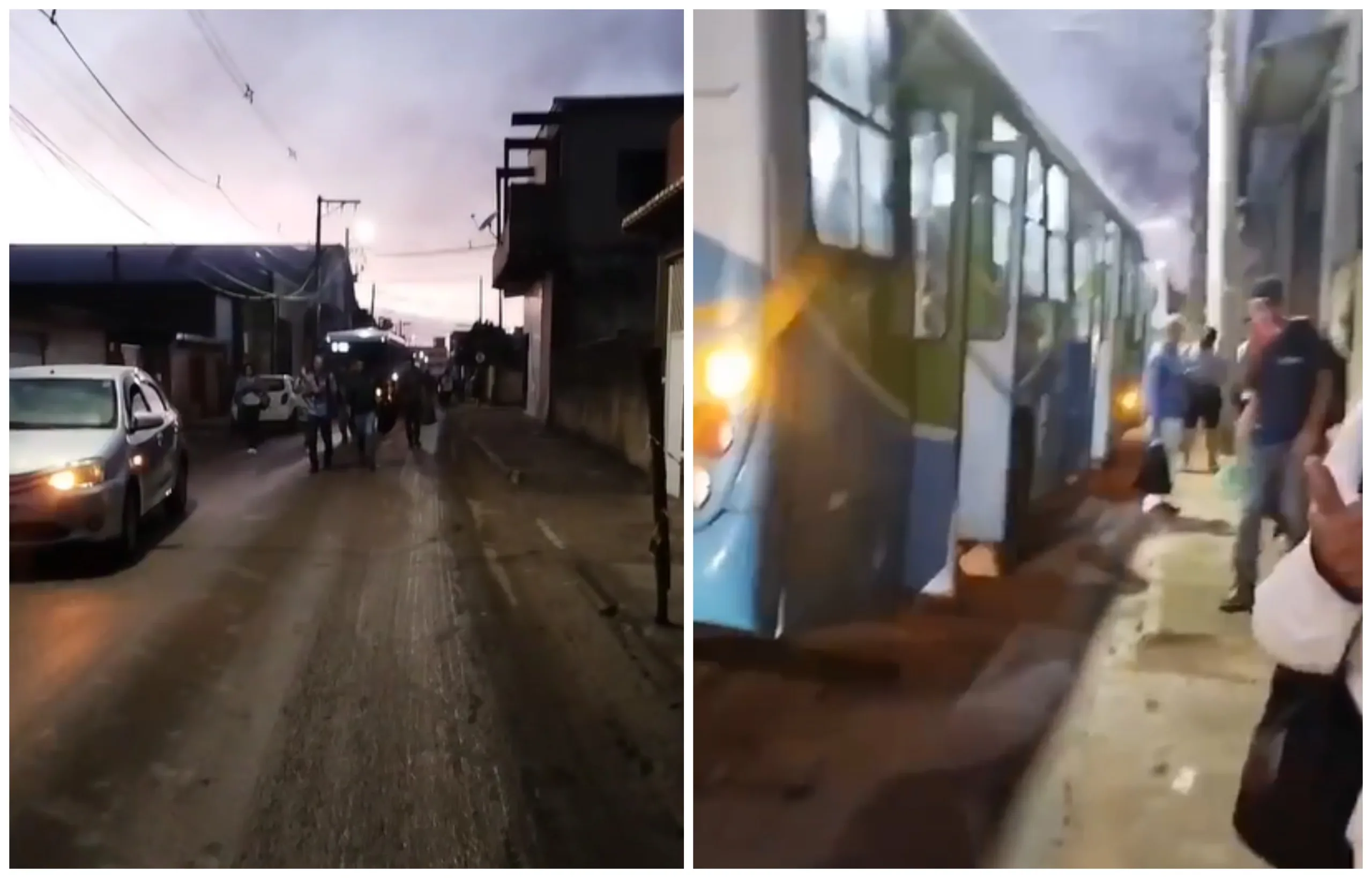 Manifestantes fecham avenida em protesto contra mudança no trânsito em Cariacica