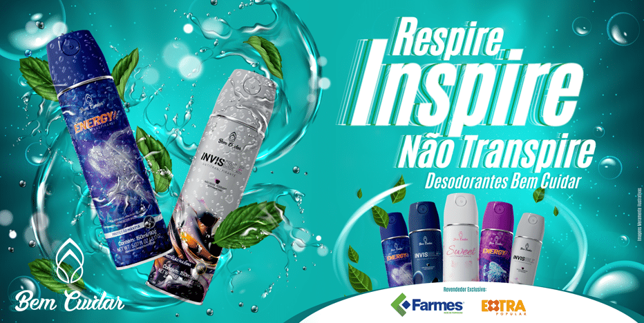 Bem Cuidar lança linha completa de Desodorante Aerossol