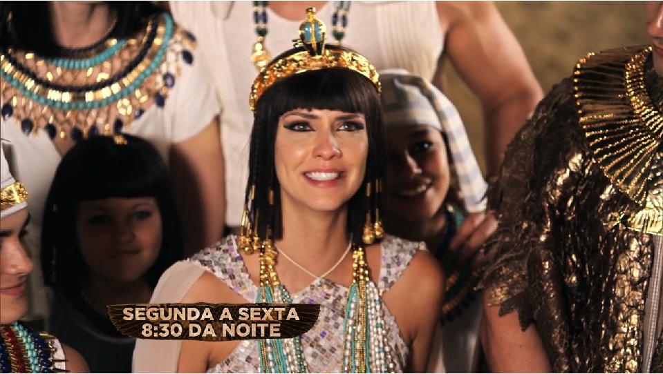 A novela Os Dez  Mandamentos conquista audiência e ganha chamada regional