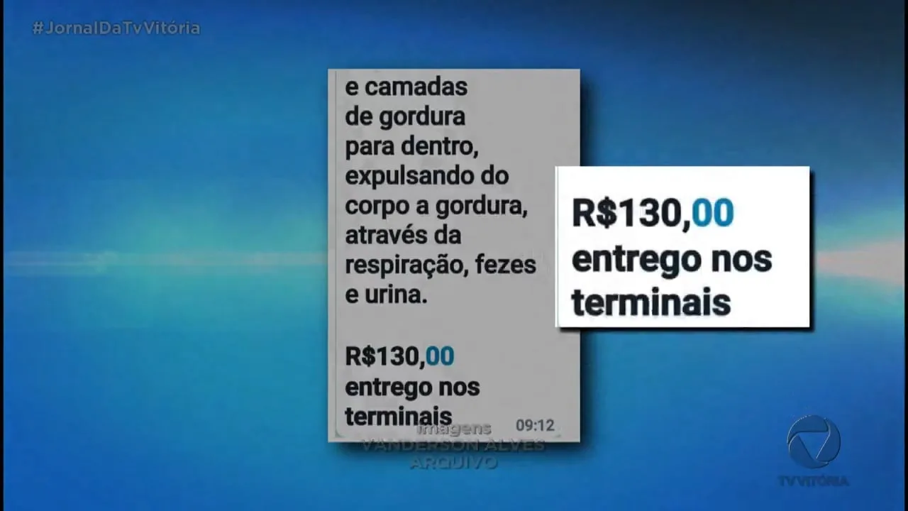 Medicamentos para emagrecer são apreendidos em Vitória