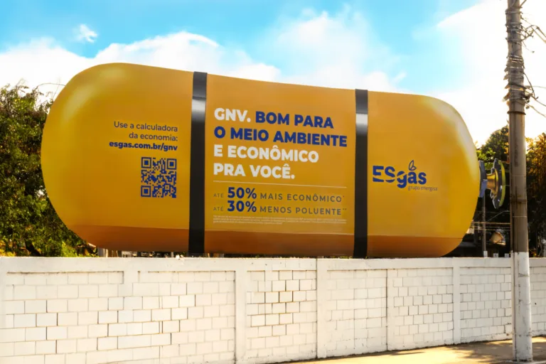 Fire cria para a ES Gás a mais nova mídia: o Cilindoor