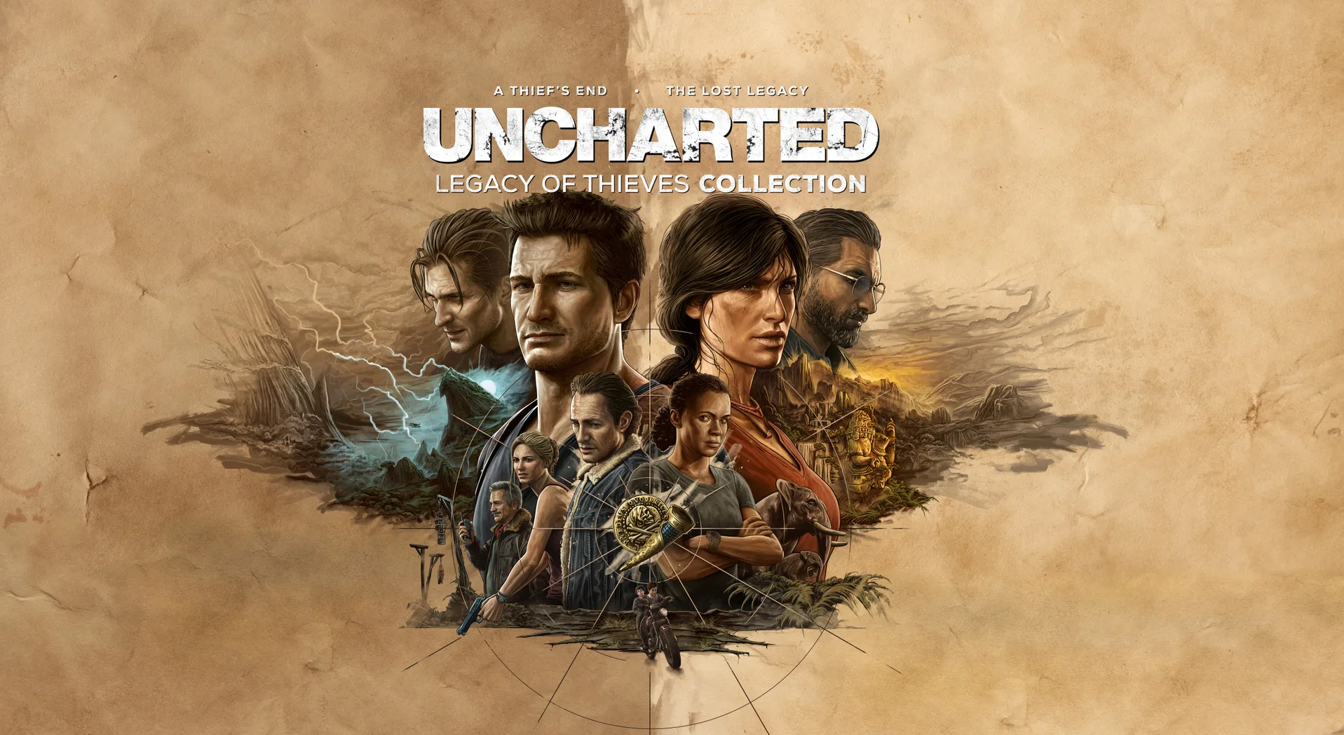 UNCHARTED Coleção Legado dos Ladrões- Página do jogo aparece no Steam