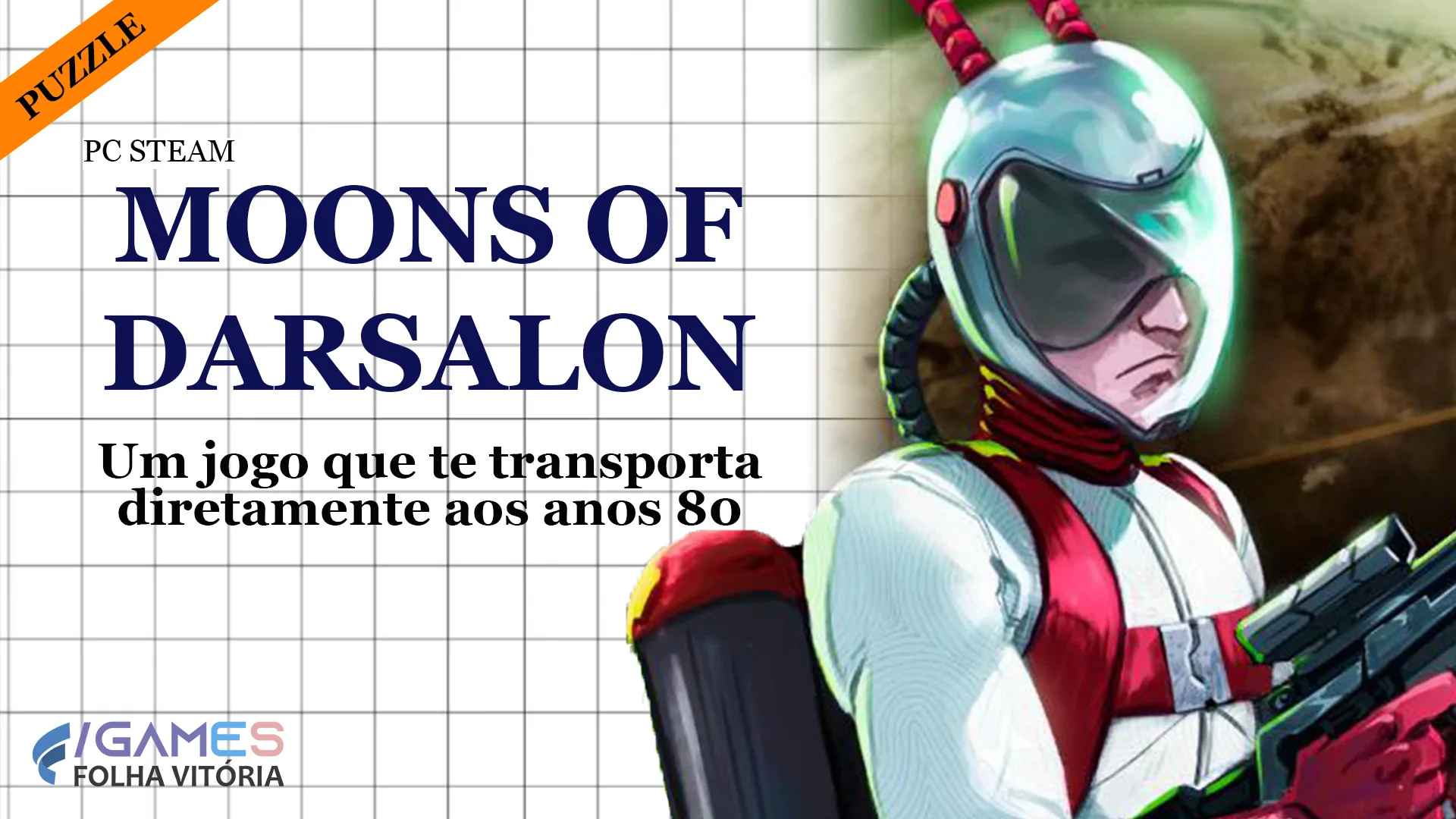 Review: Moons of Darsalon é uma viagem aos games dos anos 80