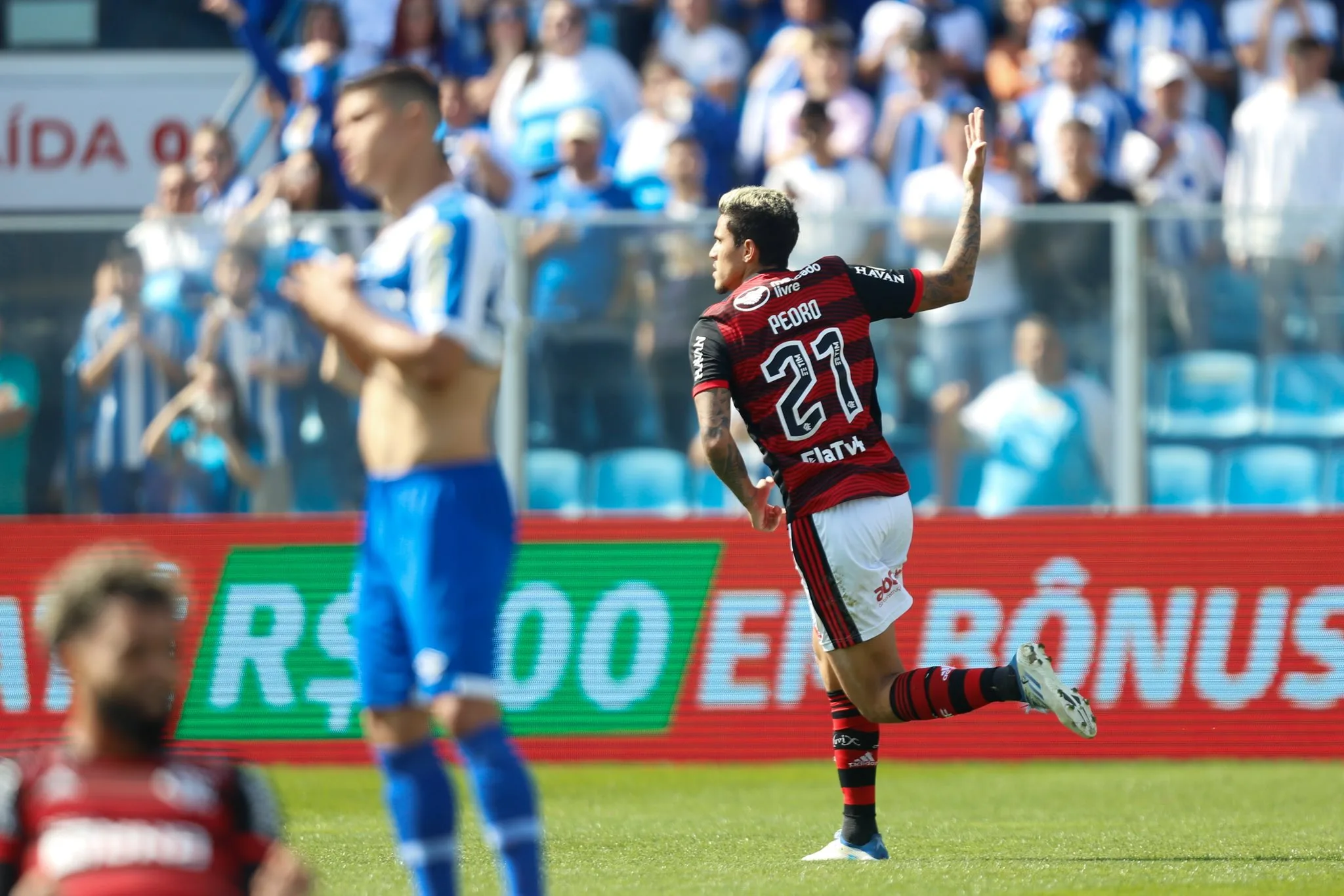 Flamengo vence Avaí de virada na estreia de Vidal em Florianópolis