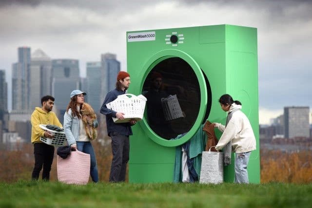 A primeira “máquina de lavagem verde” do mundo