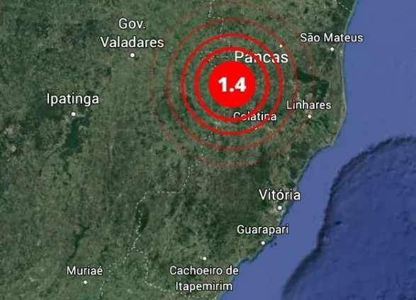 Município do ES registra três tremores de terra em dois meses