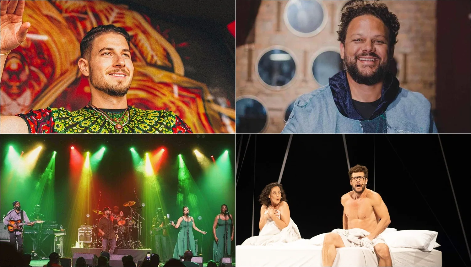 Agenda Cultural: festas, shows e teatro para curtir no fim de semana