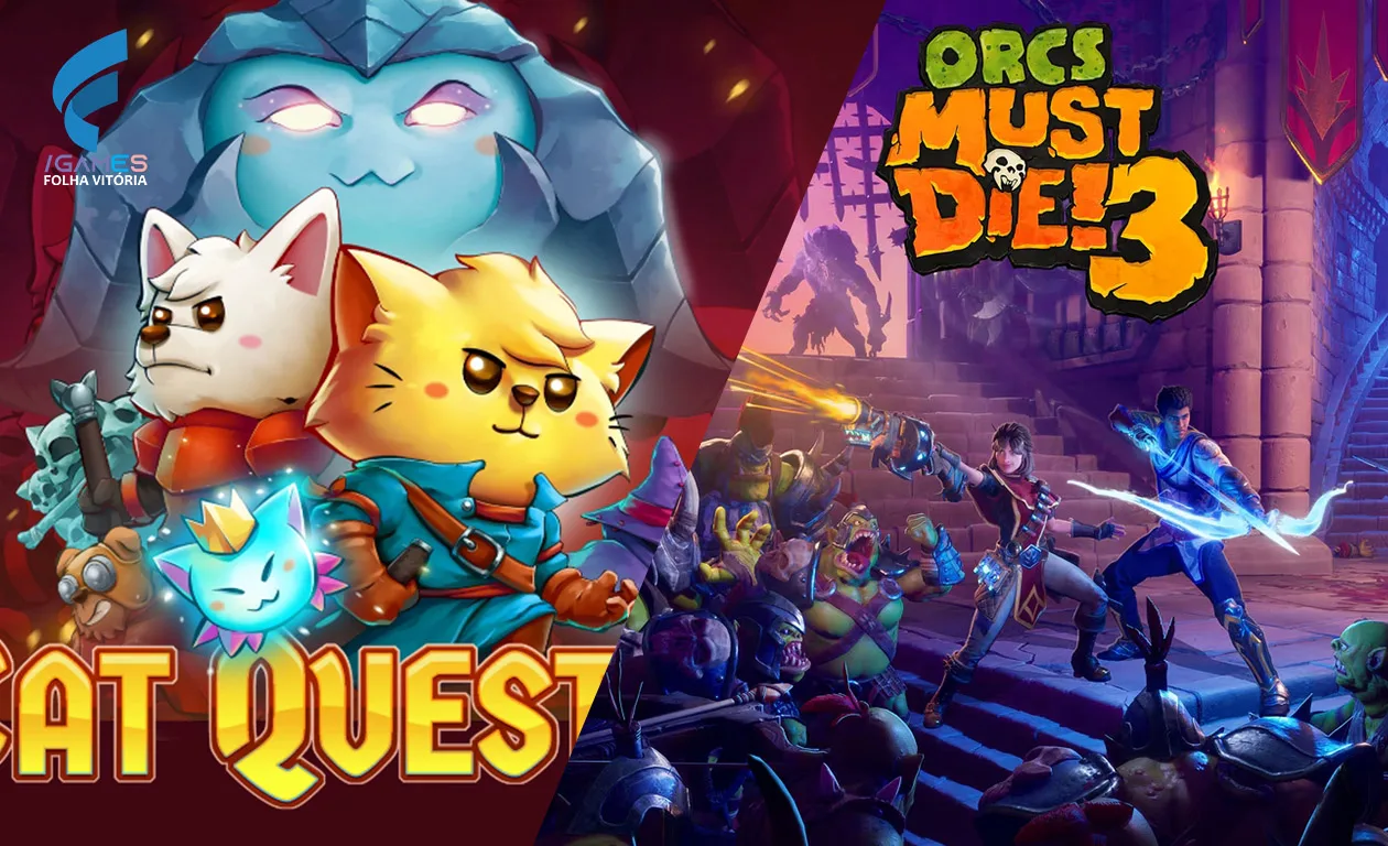 Jogos de graça para PC: Cat Quest II e Orcs Must Die! 3 na Epic Games