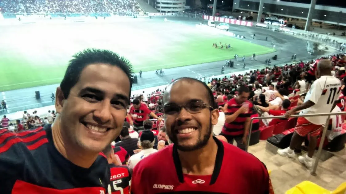 Você no Folha: veja a galeria de fotos enviadas pelos torcedores em jogo do Flamengo no ES