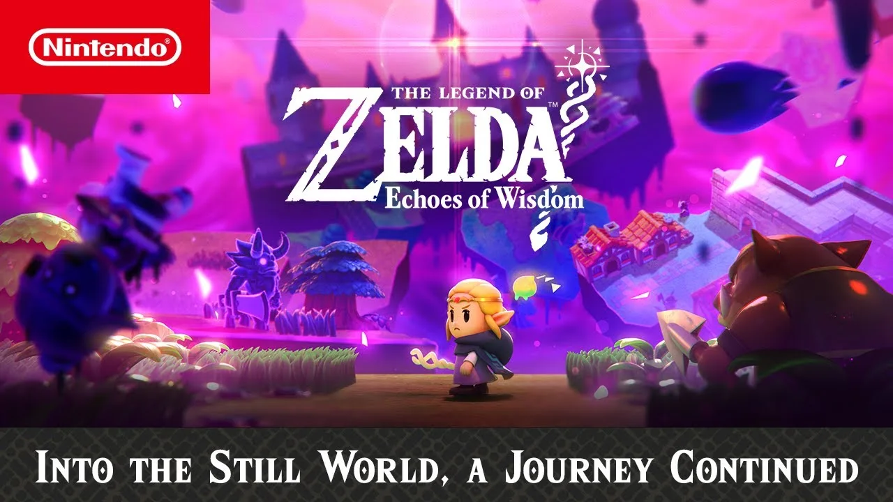 Trailer de The Legend of Zelda: Echoes of Wisdom revela nova forma de Zelda