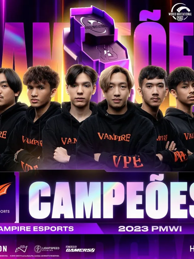 Vampire Esports vence o PUBG MOBILE World Invitational 2023