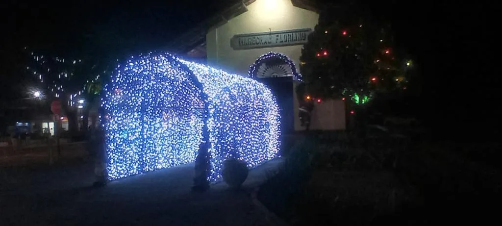 Marechal inaugura o Natal luz