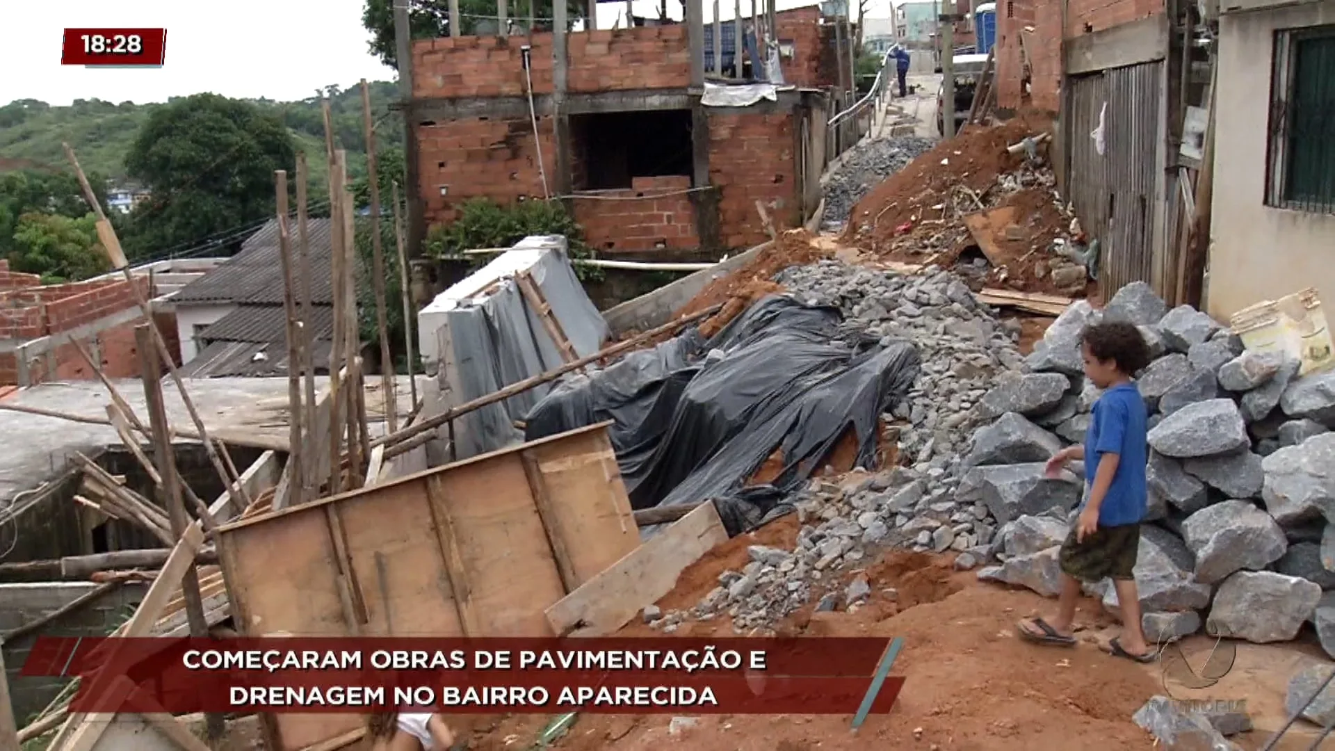 Começam obras de pavimentação e drenagem no bairro Aparecida, Cariacica