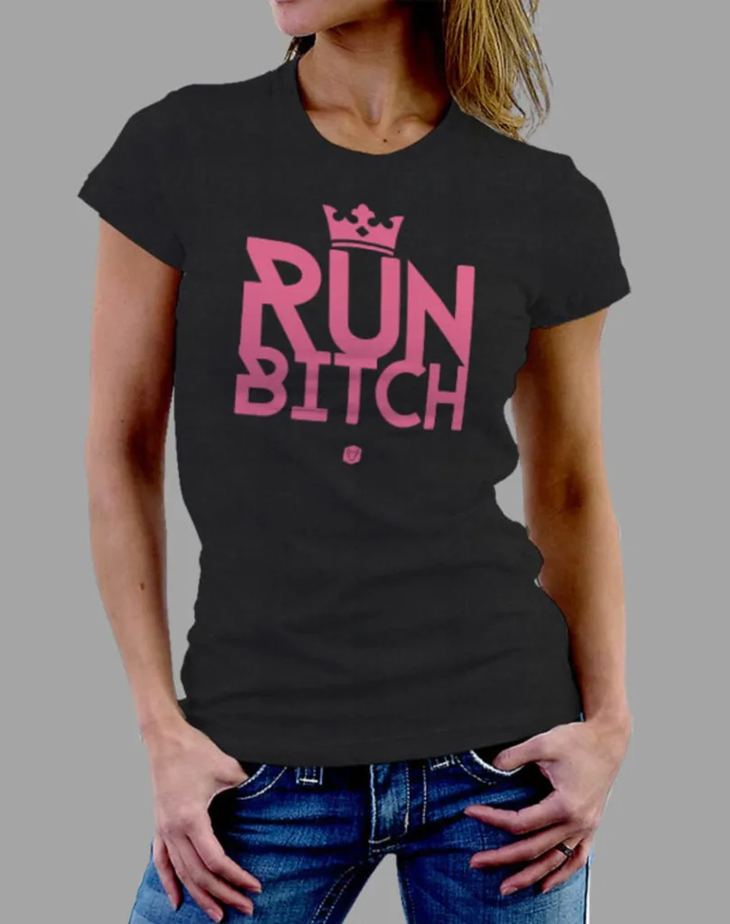 17 - CAMISETA RUN BITCH