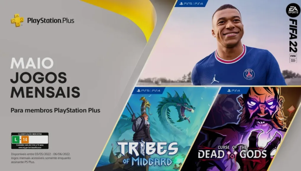 PS Plus: confirmados os jogos de maio