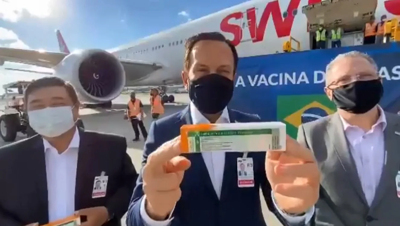 Doria rebate Saúde sobre atraso na entrega da Coronavac: "Ministério omitiu informações"