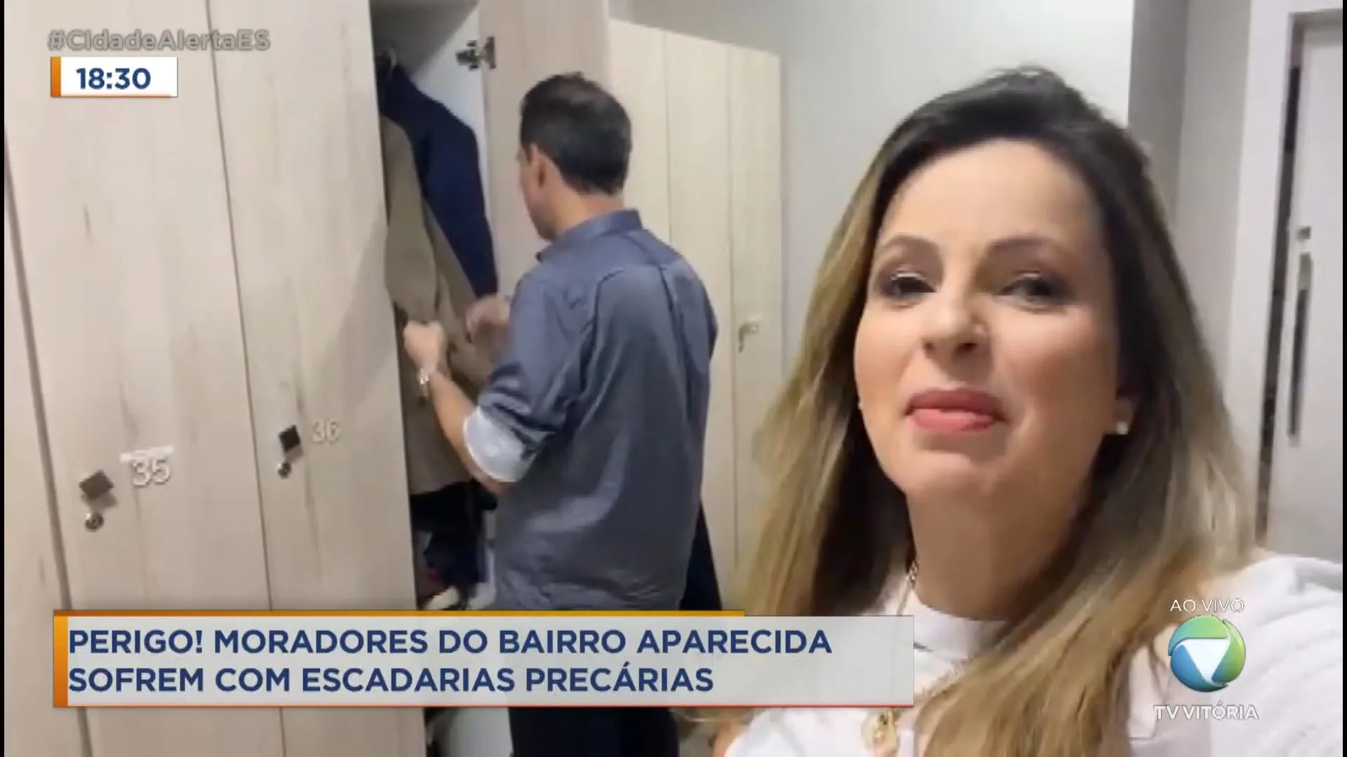 Escadarias precárias são alvo de reclamação em comunidade