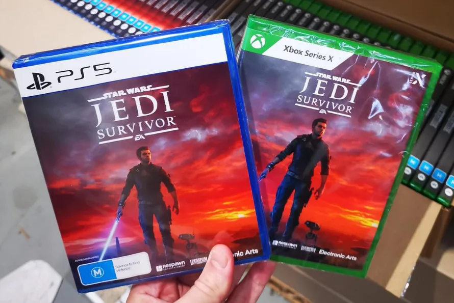 Cópias físicas de Star Wars Jedi: Survivor exigirão download do game