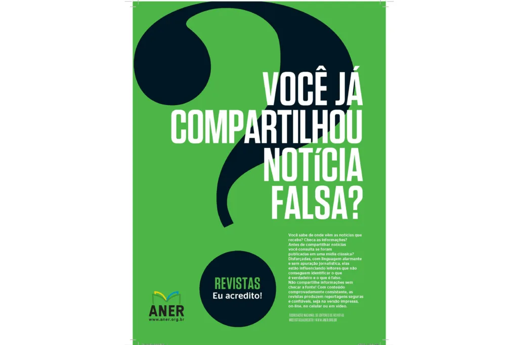 ANER lança campanha de combate às notícias falsas