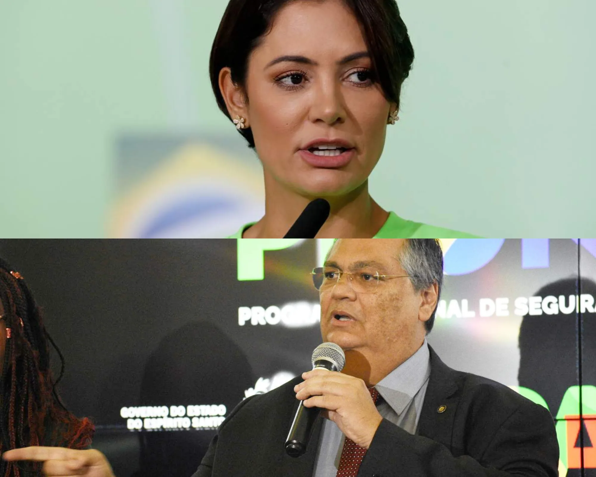 Michelle Bolsonaro diz que Flávio Dino é "lobo em pele de cordeiro" e que não existe "comunista cristão"